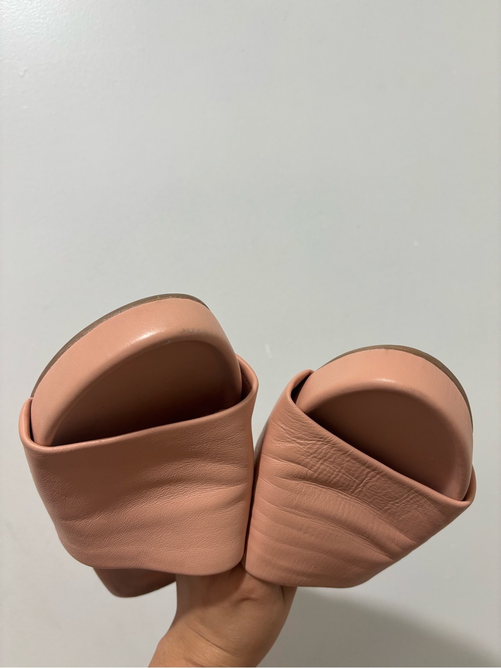 Beek Pelican Leather Platform Sandal Size 9 - Picture 8 of 8